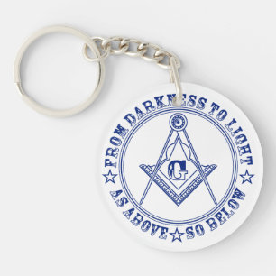 Freemasonsymbool Sleutelhanger