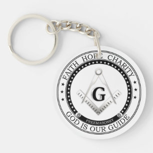 Freemasonsymbool Sleutelhanger