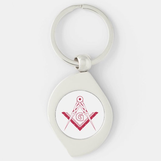Freemasonsymbool Sleutelhanger (Voorkant)