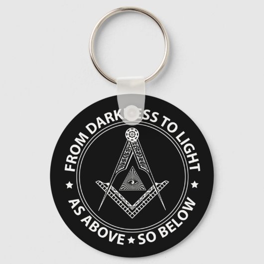 Freemasonsymbool Sleutelhanger (Voorkant)