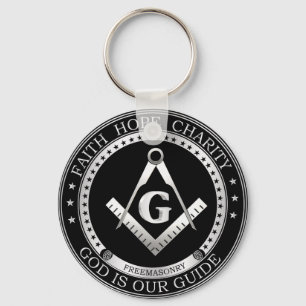 Freemasonsymbool Sleutelhanger