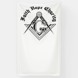 Freemasonsymbool Spandoek