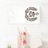 Freemasonsymbool Spandoek (Insitu)