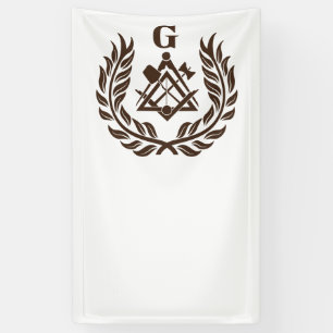 Freemasonsymbool Spandoek
