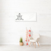 Freemasonsymbool Spandoek (Insitu)