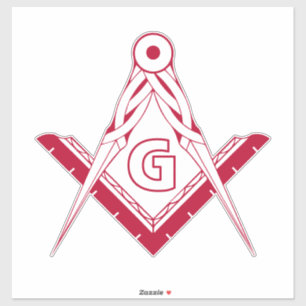 Freemasonsymbool Sticker