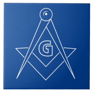Freemasonsymbool Tegeltje