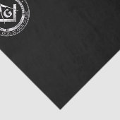 Freemasonsymbool Tissuepapier (Detail)