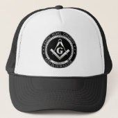 Freemasonsymbool Trucker Pet (Voorkant)