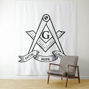 Freemasonsymbool Wandkleed