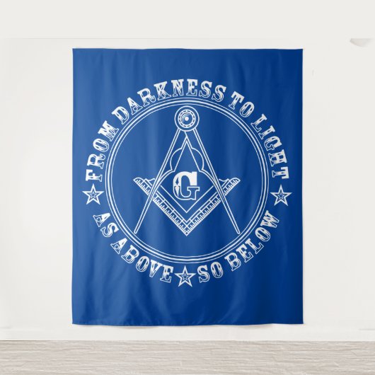 Freemasonsymbool Wandkleed (Voorkant)