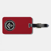 Freemasonzegel Bagagelabel (Achterkant horizontaal)