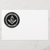 Freemasonzegel Flyer (Achterkant)