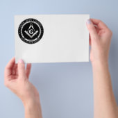 Freemasonzegel Flyer (Hand)