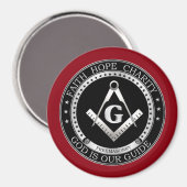 Freemasonzegel Magneet (Voorkant / Achterkant)