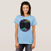 Freenbecky - basic donker T-shirt (Voorkant volledig)