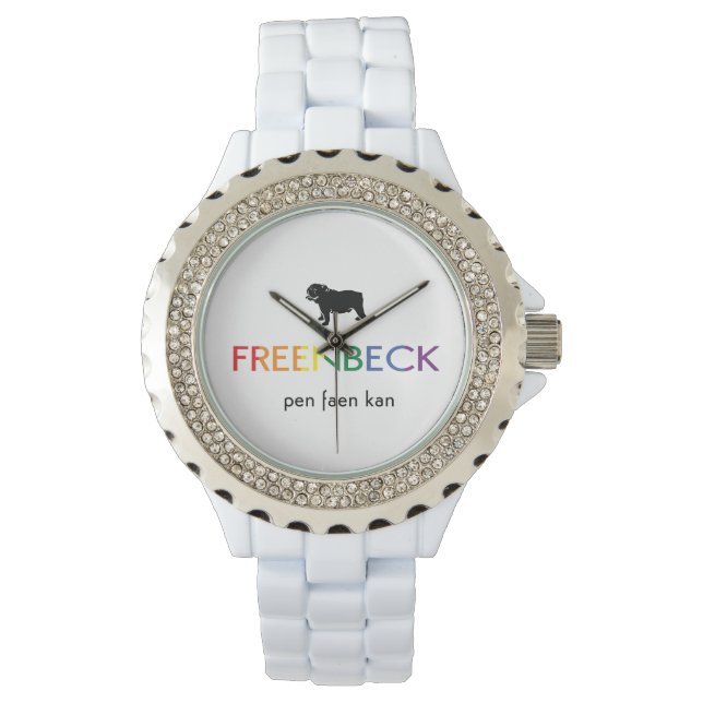 FreenBecky Rainbow Watch Horloge (Voorkant)