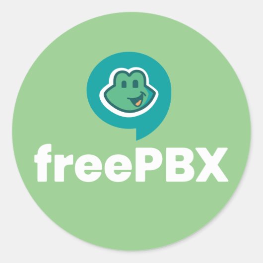 FreePBX Logo Kleur Stickers (Voorkant)