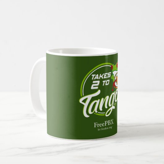 FreePBX prend 2 à Tango Mug (Devant gauche)