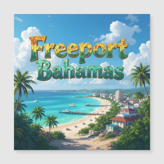 Freeport bahamas dromen (Voorkant)