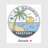 Freeport Bahamas  Sticker (Vel)