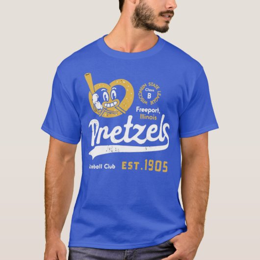 Freeport Pretzels - Illinois T-shirt (Voorkant)