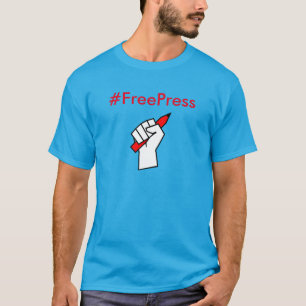 #FreePress gepersonaliseerd T-shirt