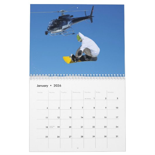 Freeride Jump Calendar 2012 Kalender (Jan 2026)