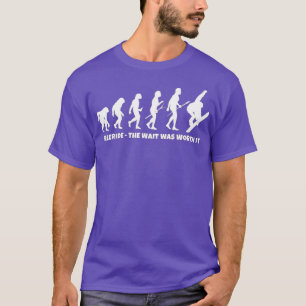 Freeride Snowboarder Evolutie van Freeride Snowboa T-shirt