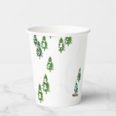 Freeride Snowboarder Snowboarddesign Papieren Bekers (Rechts)