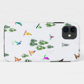 Freeride Snowboarder Snowboarding Illustratie Case-Mate iPhone Case (Achterkant (horizontaal))