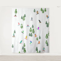 Freeride Snowboarder Snowboarding Illustratie