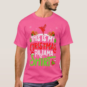 Freerunning Parkour Kerst T-shirt Kerstfeest