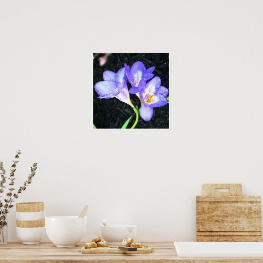 Freesia Bright Poster (Keuken)