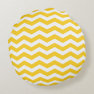Freesia Chevron Motif Coussins ronds