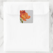Freesia Flower Stickers met Copyspace (Tas)