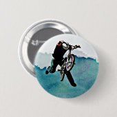 Freestyle BMX-fietstunt Ronde Button 5,7 Cm (Voorkant /achterkant)