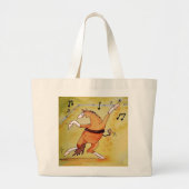 Freestyle Dressage Dansans Horse canvas tas (Voorkant)