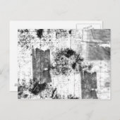 Freestyle En Noir Et Blanc Carte Postale (Devant / Derrière)