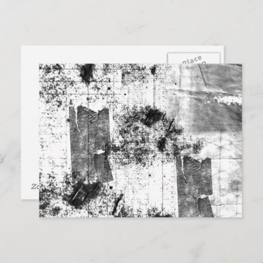 Freestyle En Noir Et Blanc Carte Postale (Devant / Derrière)