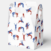 Freestyle Greco Roman Wrestling Pattern Bedankdoosjes (Geopend)