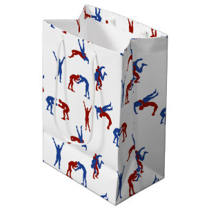 Freestyle Greco Roman Wrestling Pattern Medium Cadeauzakje