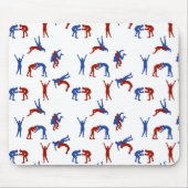 Freestyle Greco Roman Wrestling Pattern Muismat (Voorkant)