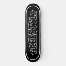 Freestyle Skateboard, Freestyle Skateboard Deck