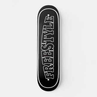 Freestyle Skateboard, Freestyle Skateboard Deck