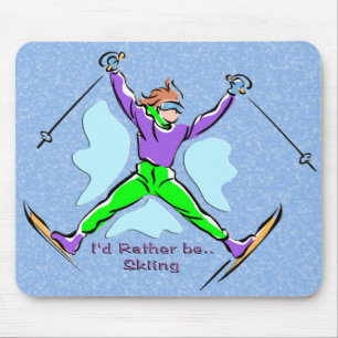Freestyle Skier Muismat