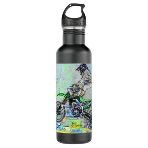 Freestyle Stuntman - Motocross Rider Waterfles