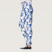 Freestyles Pattern.w x4 White BG Leggings (Links)