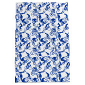 Freestyles Pattern.w x4 White BG Medium Cadeauzakje (Achterkant)