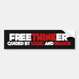 Freethinker Bumpersticker